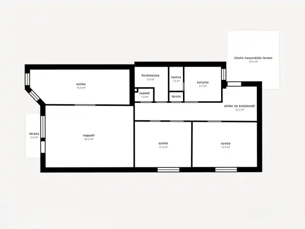 Eladó téglalakás, Budapest, XIV. kerület 2+2 szoba 88 m² 125.9 M Ft